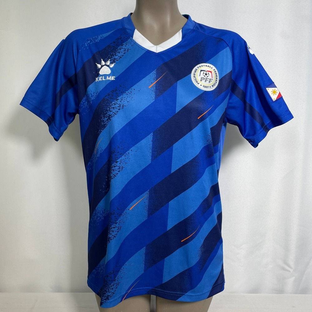 Philippines National Soccer Team 21-22 Kelme Blue Home Jersey Women's MEDIUM